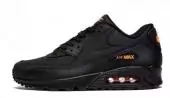 nike air max 90 essential homme femme black orange